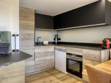 Duplex vue Mont-Blanc, ski aux pieds aux Saisies : photo 4