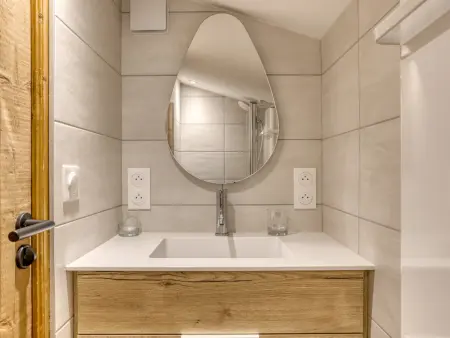 Duplex vue Mont-Blanc, ski aux pieds aux Saisies : photo 7