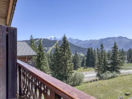Duplex vue Mont-Blanc, ski aux pieds aux Saisies : photo 13