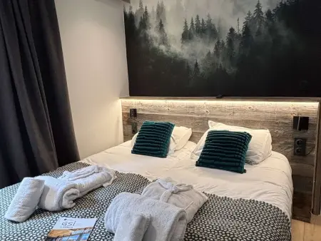 Appart 10 pers. 4 chambres vue Beaufortain + spa : photo 4