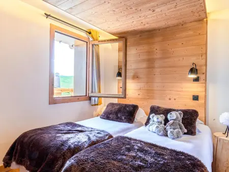 Appartement 6 pers. vue Beaufortain aux Saisies + accès spa : photo 2