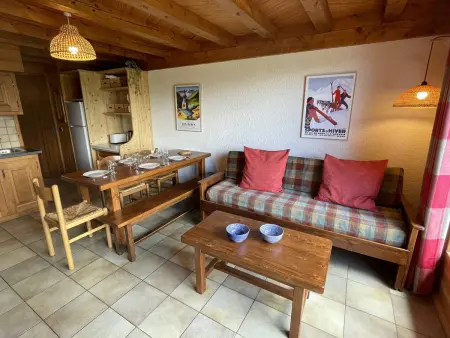 Duplex panoramique vue montagne - 8 pers. Les Saisies : photo 1