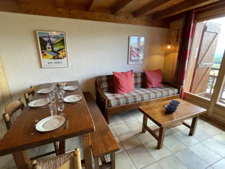 Duplex panoramique vue montagne - 8 pers. Les Saisies : photo 3