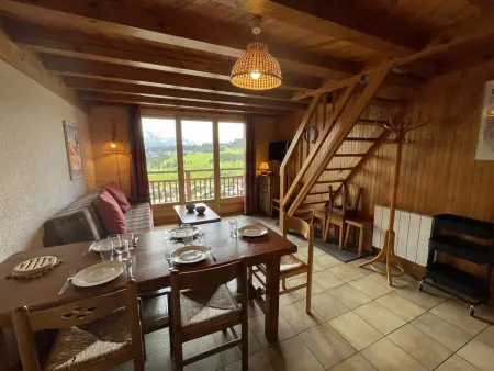 Duplex panoramique vue montagne - 8 pers. Les Saisies : photo 4