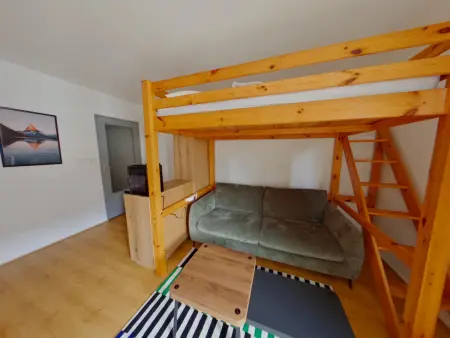 Appartement central aux Rousses, wifi et parking : photo 4
