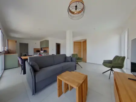 Appartement neuf 6 pers. aux Rousses, terrasse Sud-Est