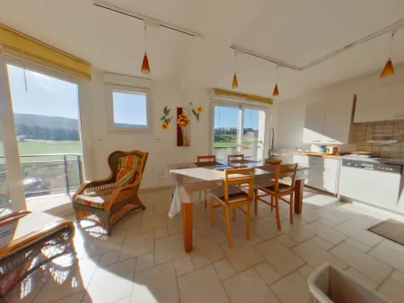 Appartement 4 pers. Morbier, balcon Sud-Est face nature : photo 5