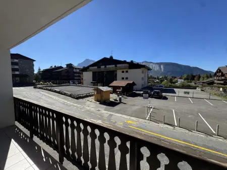 Appartement refait à neuf 4 pers. aux Carroz d'Arâches, balcon : photo 11