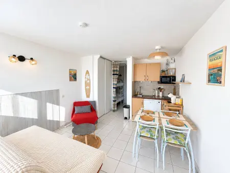Studio cabine 4 pers. avec balcon à Vieux-Boucau : photo 2