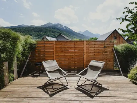 Appartement 6 pers. à Sailhan - Terrasse, poêle : photo 15