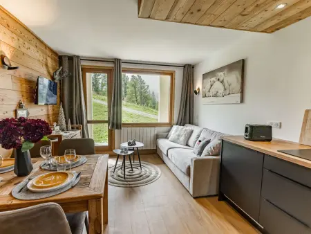 Appartement rénové accès direct pistes - Belle Plagne : photo 1