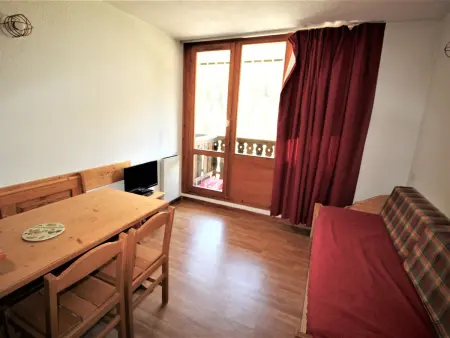 Studio 3 pers. avec balcon à Valfréjus, près des pistes : photo 1