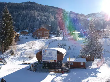 Studio 3 pers. avec balcon à Valfréjus, près des pistes : photo 12