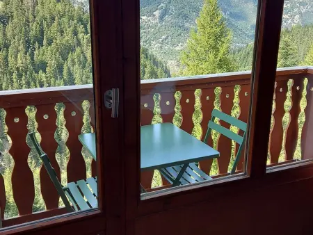 Studio rénové 20m² avec balcon, vue montagne : photo 5