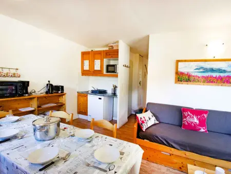 Location appartement à Villarodin Bourget, Appartement lumineux avec vue sur vallée - 6 pers.