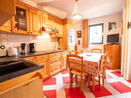 Location appartement à Villarodin Bourget, Appartement charmant, vue sur pistes - 4 pers.