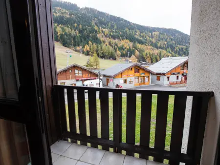 Appartement 2 pièces alcôve vue pistes, balcon sud : photo 8