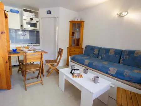 Studio 20m² vue Vanoise, balcon - 3 pers à Valfréjus