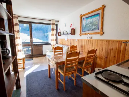 Location appartement à Villarodin Bourget, Studio, vue montagne - 4 pers.