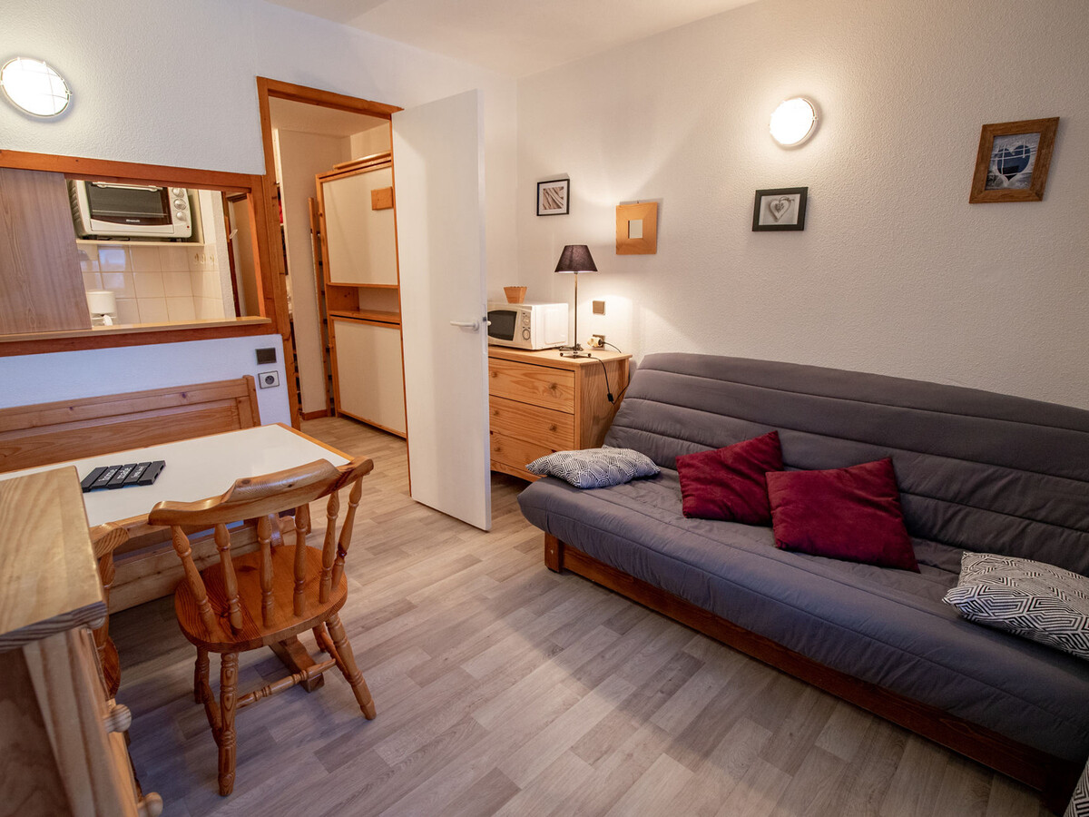 Studio 3 pers. vue Parc National Vanoise à Valfréjus - Photo 2