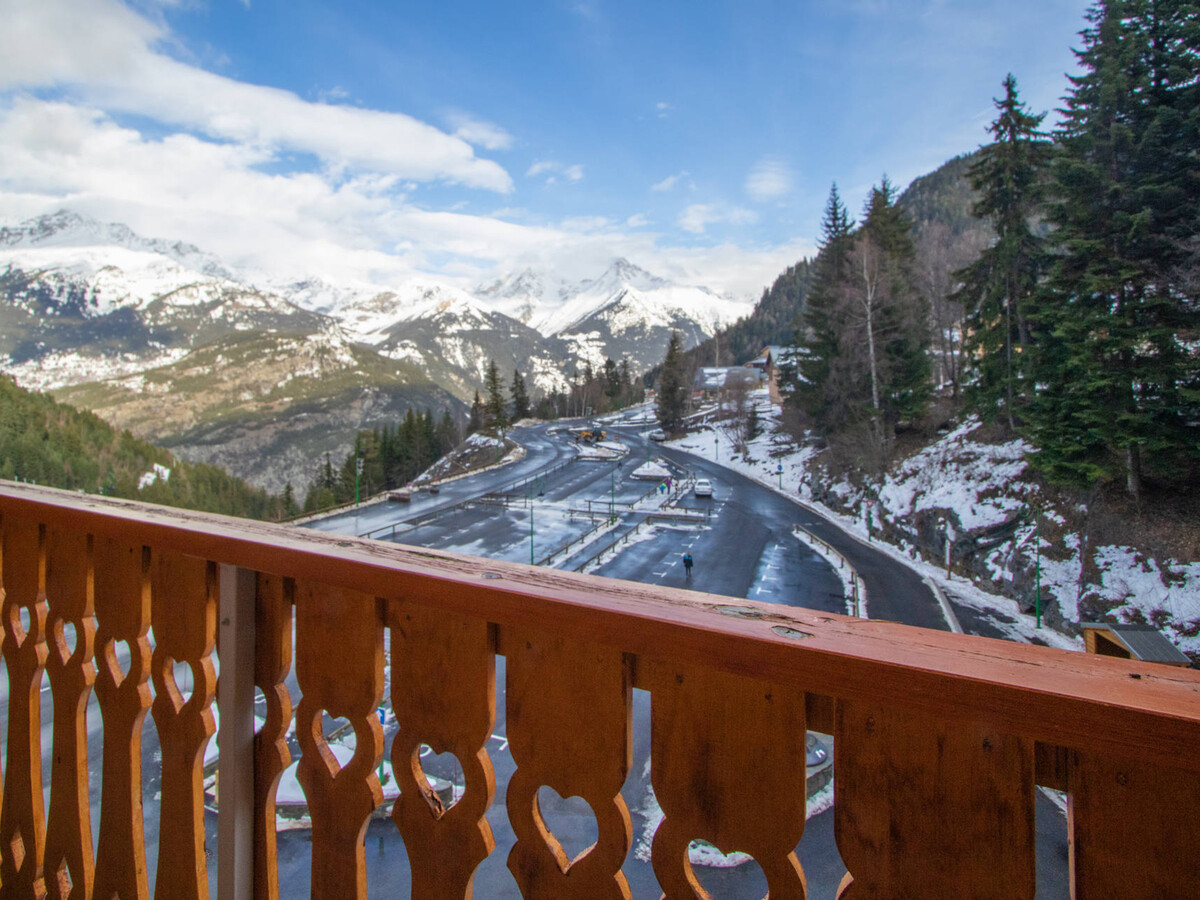 Studio 3 pers. vue Parc National Vanoise à Valfréjus - Photo 9