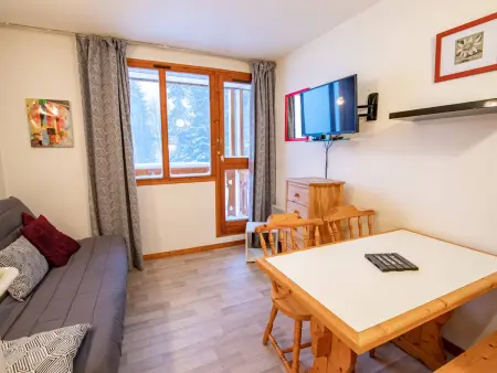 Studio 3 pers. vue Parc National Vanoise à Valfréjus
