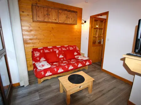 Location appartement à Villarodin Bourget, Studio confortable et calme - 4 pers.