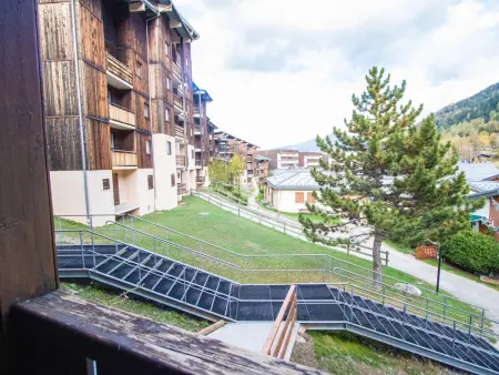 Studio cabine 4 pers. avec balcon à Villarodin-Bourget : photo 9