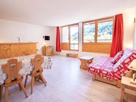 Studio 4 pers. vue montagne avec balcon, animaux OK : photo 1