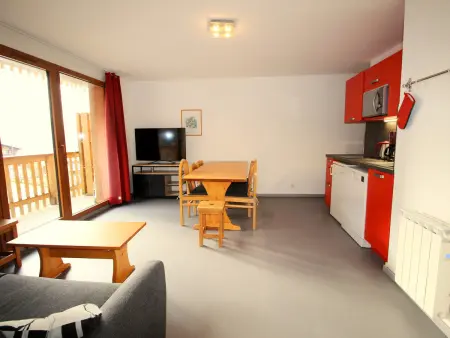 Appartement 4 pièces 10 pers. à Valfréjus, balcon sud : photo 2