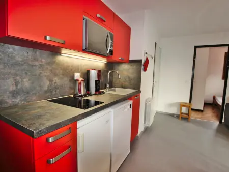 Appartement 4 pièces 10 pers. à Valfréjus, balcon sud : photo 4