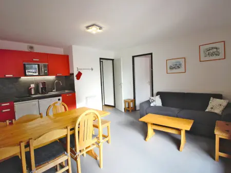 Appartement 4 pièces 10 pers. à Valfréjus, balcon sud : photo 5