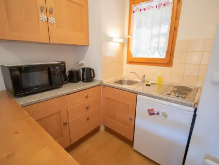Appartement 2 pièces + cabine, balcon ouest - Valfréjus : photo 4