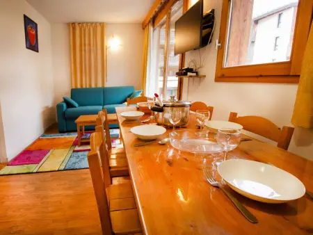 Appartement 3 pièces 6 pers. à Villarodin-Bourget, animaux OK