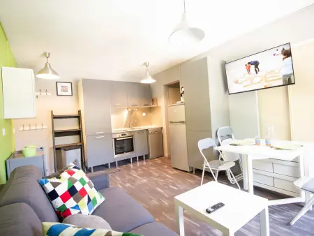 Location appartement à Villarodin Bourget, Appartement avec vue sur piste - 4 pers.
