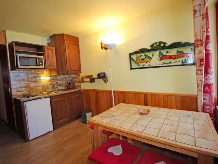Location appartement à Villarodin Bourget, Appartement charmant, vue montagne - 4 pers.