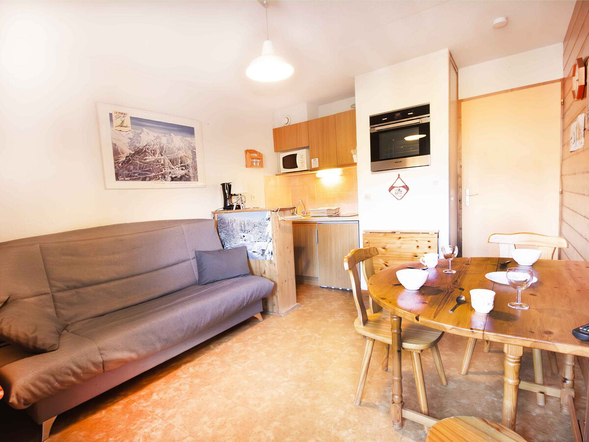 Studio 4 pers. balcon à Villarodin-Bourget, animaux OK - Photo 1