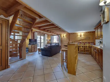 Duplex 90m² Tignes Val Claret, 9 pers, parking : photo 3