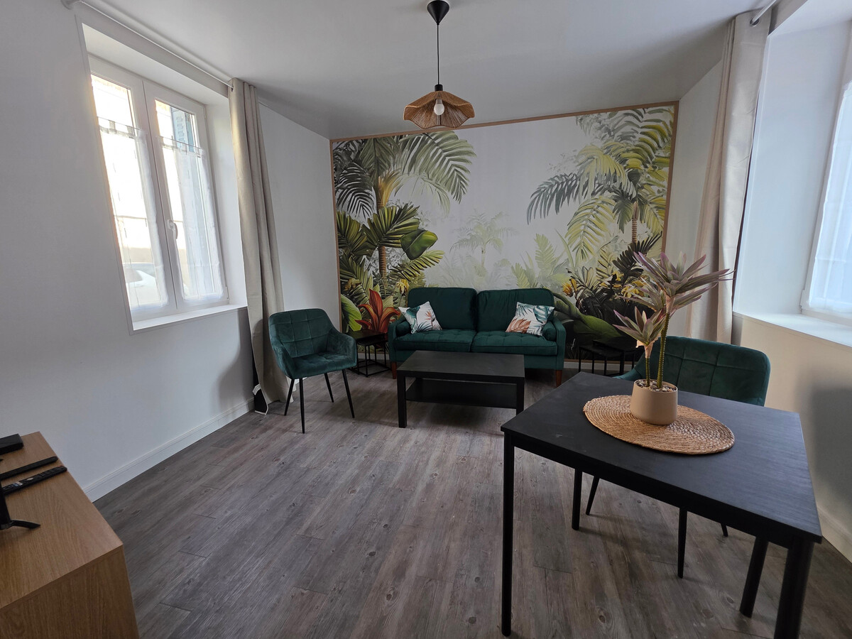 Le Tropizen – T2 rénové RDC avec terrasse à Luxeuil-les-Bains - Photo 1