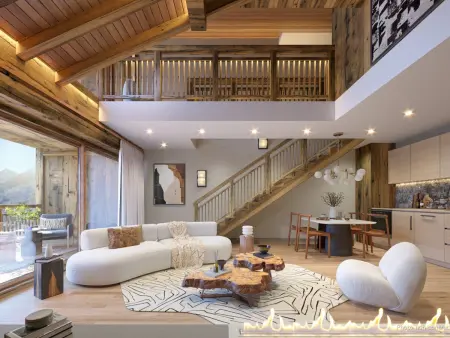 Appartement ski aux pieds Champamé - 6 pers.