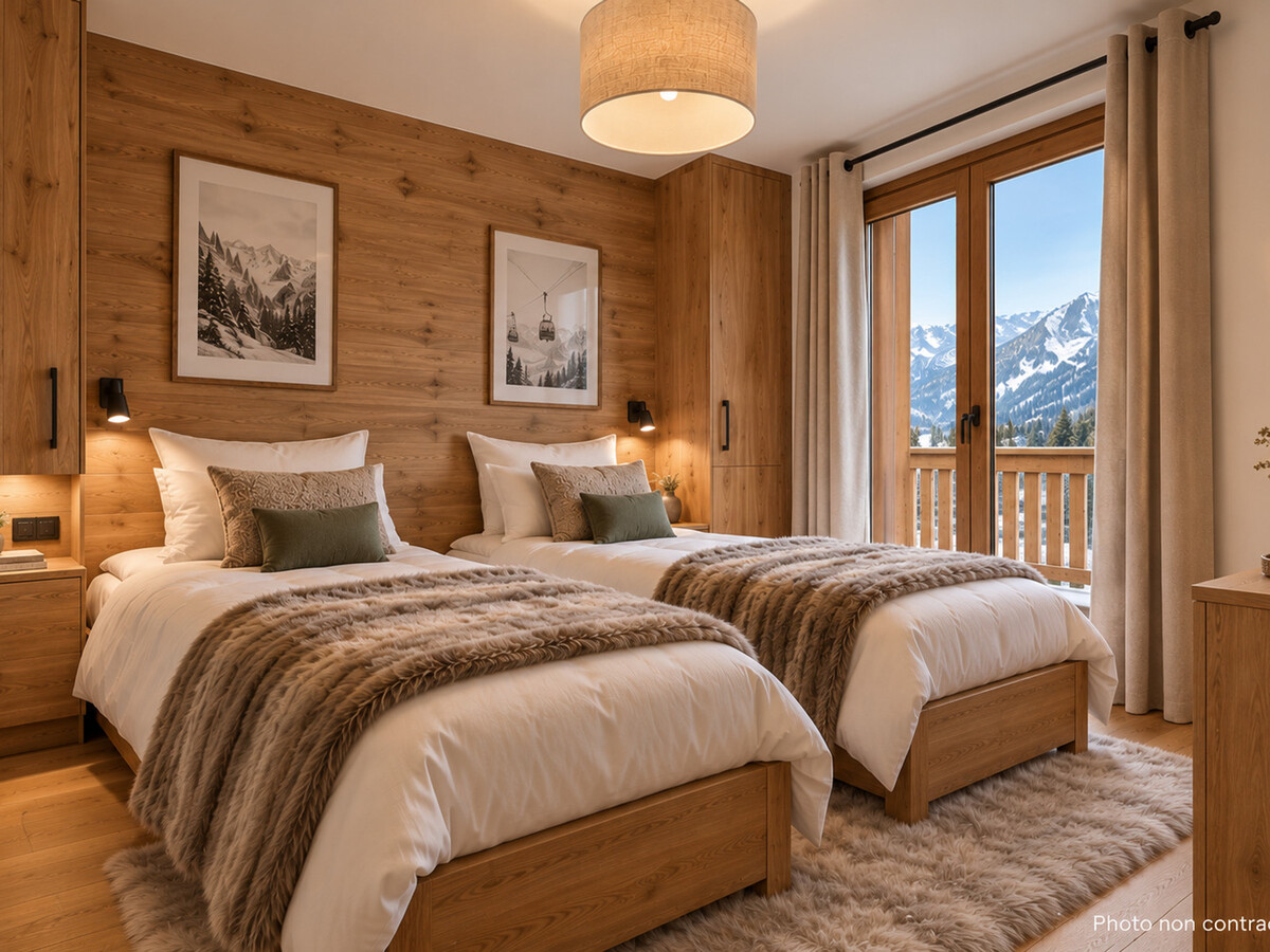Appartement 8 pers. vue Muzelle - Ski-in/ski-out - Photo 7