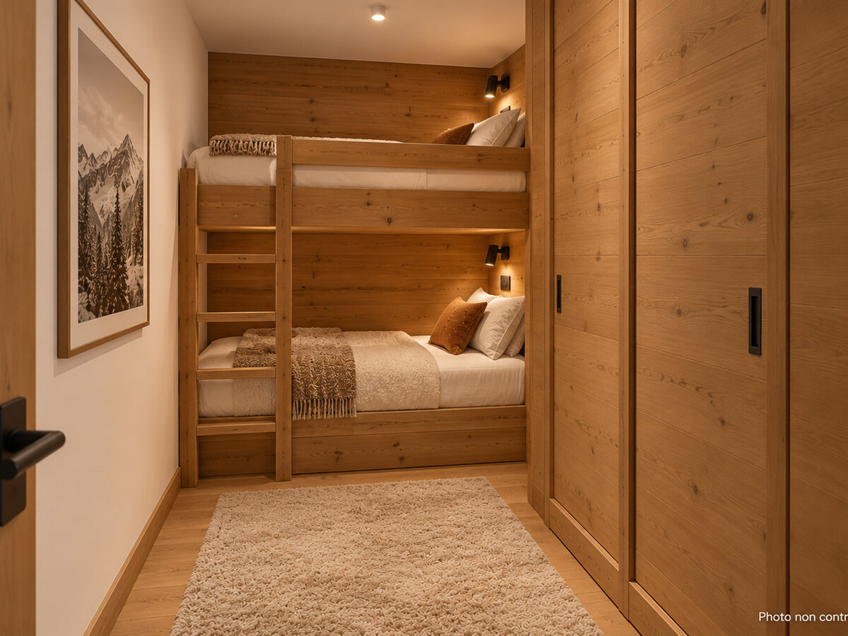 Appartement 8 pers. vue Muzelle - Ski-in/ski-out - Photo 13