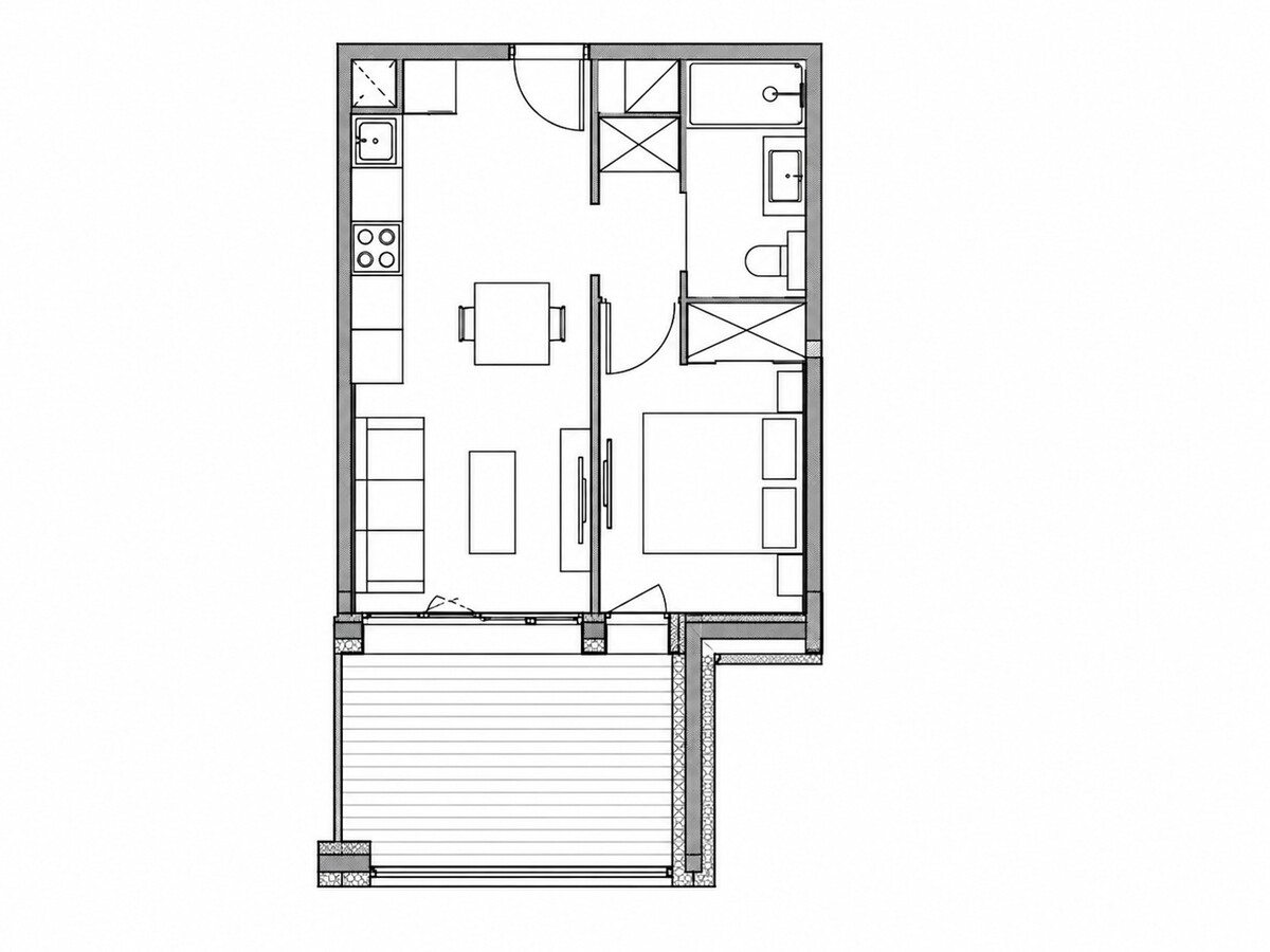 T2 33 m² vue Muzelle, ski-in/ski-out aux Deux Alpes - Photo 2