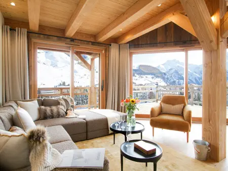 Appartement 131 m² vue montagnes, sauna et couloir de nage : photo 6