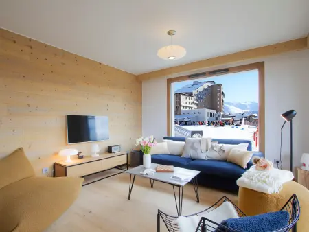 Appartement 6 pers. avec balcon Sud à Huez, départ ski : photo 2