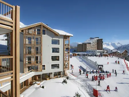 Appartement dernier étage, balcon Sud-Ouest, vue pistes à Huez : photo 15