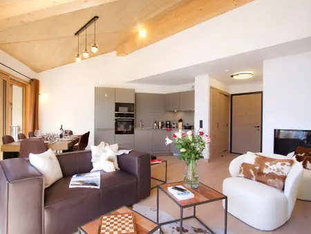 Appartement ski aux pieds, piscine - Huez, 8 pers. : photo 2