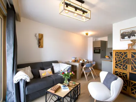 Appartement ski aux pieds à Huez, piscine et sauna : photo 2