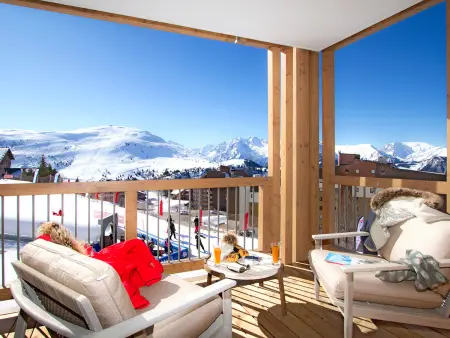 Appartement 8 pers. vue pistes à Huez, balcon Sud 15m² : photo 12