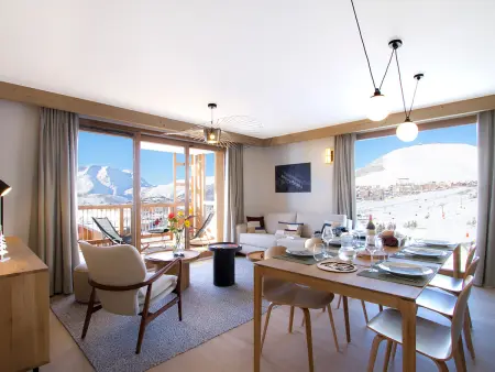 Appartement lumineux ski aux pieds à Huez, 6 pers. : photo 1